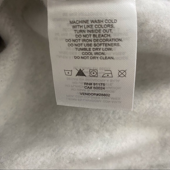 FILA 1/4 Zip Pullover Sweatshirt Lavender Grey - Picture 5 of 5